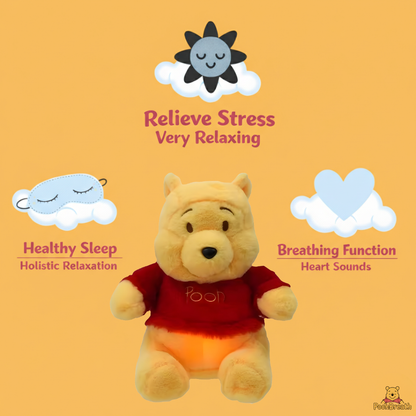 Breathing Pooh Plush for Anxiety