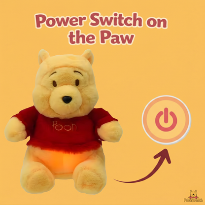 Breathing Pooh Plush for Anxiety